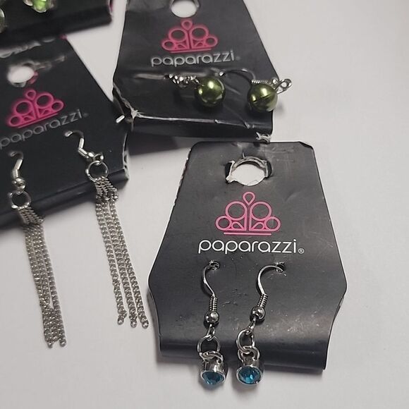 NWT 8 Pair of Paparazzi Earrings - Picture 3 of 4